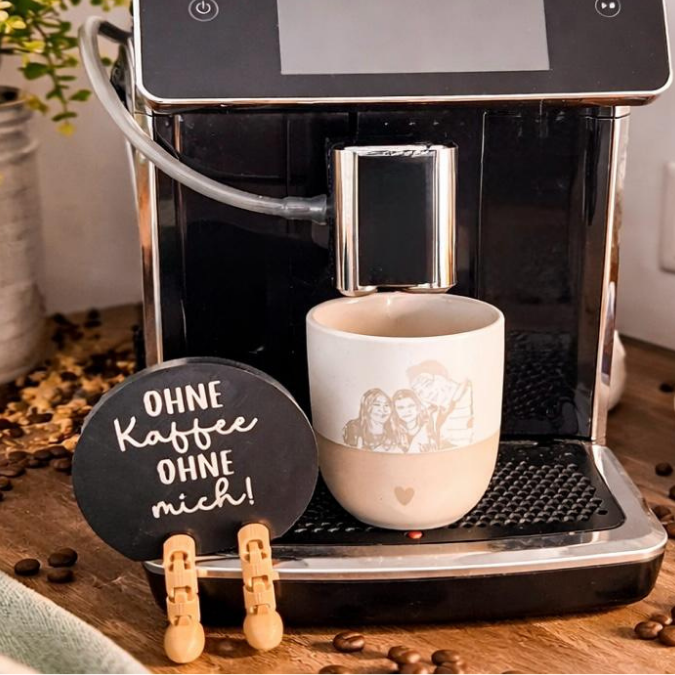 3MF für Bambu 3D Druck Datei 2 Designs Wackelbeine Statement Kaffee junkie mit Beinen Deko 3D-Druck 3MF kawaii cute boho flexi friend – Bild 5