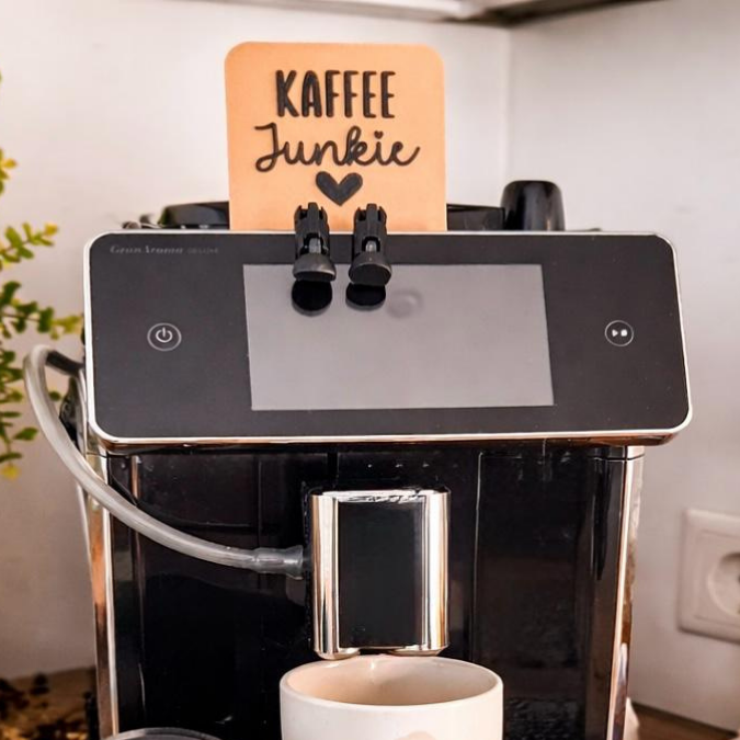 3MF für Bambu 3D Druck Datei 2 Designs Wackelbeine Statement Kaffee junkie mit Beinen Deko 3D-Druck 3MF kawaii cute boho flexi friend – Bild 4