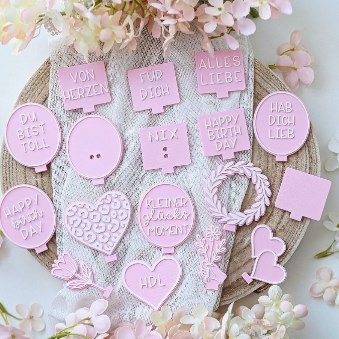 STL 3D Druck Datei XXl Set für Kerzenglas Banderolen Deckel und Stecker Hök Gök 3D-Druck Datei Mama Oma Geburtstag Mitbringsel Geldgeschenk – Bild 27