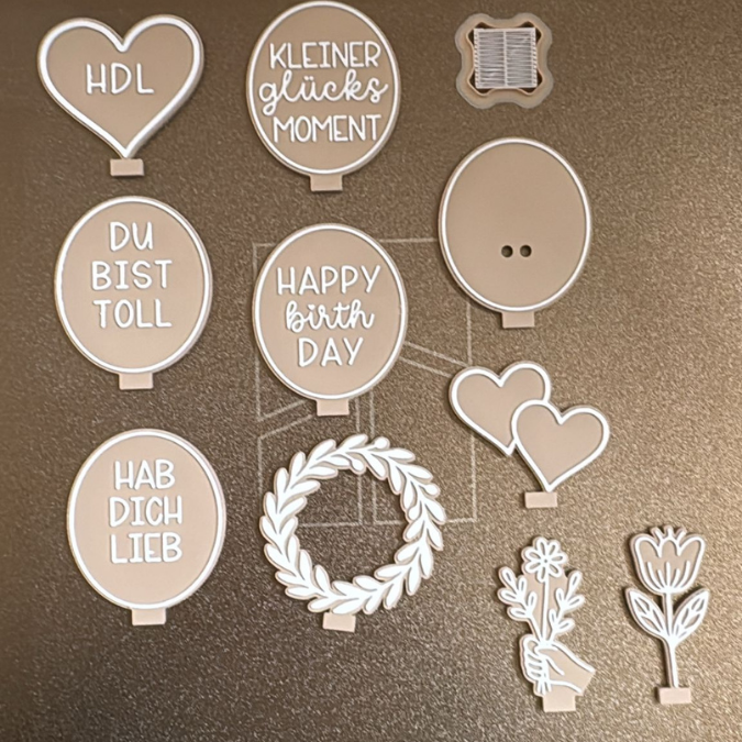 STL 3D Druck Datei XXl Set für Kerzenglas Banderolen Deckel und Stecker Hök Gök 3D-Druck Datei Mama Oma Geburtstag Mitbringsel Geldgeschenk – Bild 4
