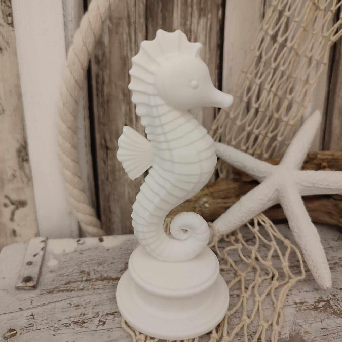 STL 3D Druck Datei Seepferd Skulptur Büste Meer Maritim 3d Druck Deko Homeinterior Homedcor 3D-Druck Datei – Bild 6