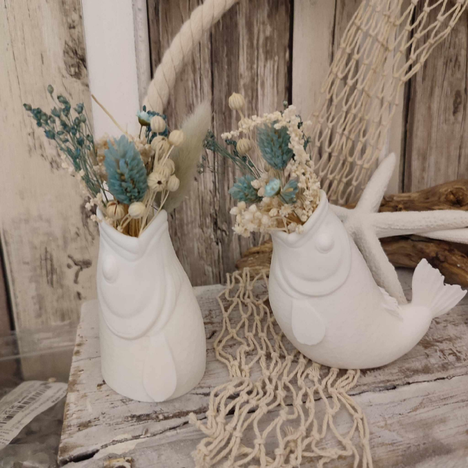 STL 3D Druck Datei 2er Set Vasen Fischvasen Karpfen Fisch Fischmaul Maritim 3d Druck Vase 3D-Druck Datei inkl gefärbter 3mf – Bild 13