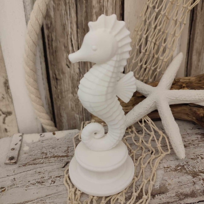 STL 3D Druck Datei Seepferd Skulptur Büste Meer Maritim 3d Druck Deko Homeinterior Homedcor 3D-Druck Datei – Bild 8
