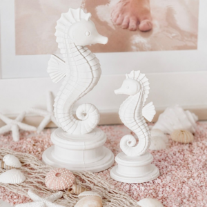 STL 3D Druck Datei Seepferd Skulptur Büste Meer Maritim 3d Druck Deko Homeinterior Homedcor 3D-Druck Datei