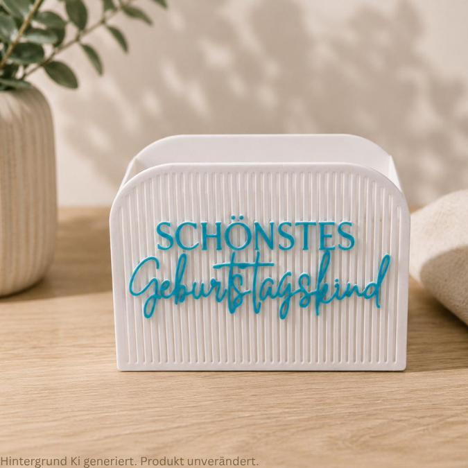 STL 3D Druck Datei Box mit Front zum kleben 4 Designs Geburtstag Kiste zum füllen Geschenkidee Geschenkverpackung Geschenkbox 3D-Druck Datei – Bild 7