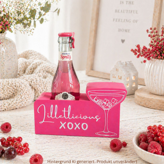 STL 3D Druck Datei Licht Box für kleine Flaschen und Geschenke Flaschenhalter Lilletlicious mit Deckel zum kleben 3D-Druck Datei Sommer – Bild 4