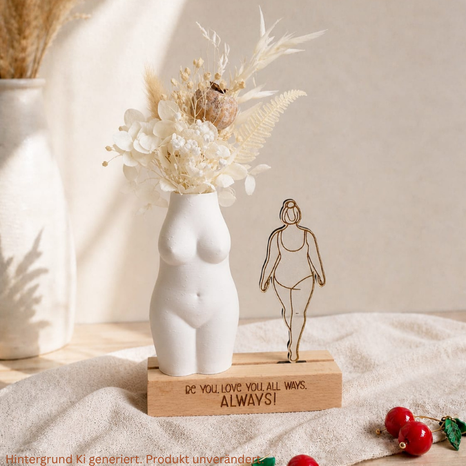 STL 3D Druck Datei 2er Set Body Vasen Frauenkörper Busen Büste Körper Selbstliebe positivity Shabby 3d Druck Vase 3D-Druck Datei Vase Frau – Bild 16