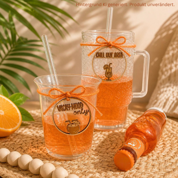 SVG Laserdatei 2 Designs Kranz Kränze Anhänger Drinks Chill out area Vacay mood only Urlaub Sommer Party SVG Datei Aperol Kokosnuss Cocktail – Bild 7