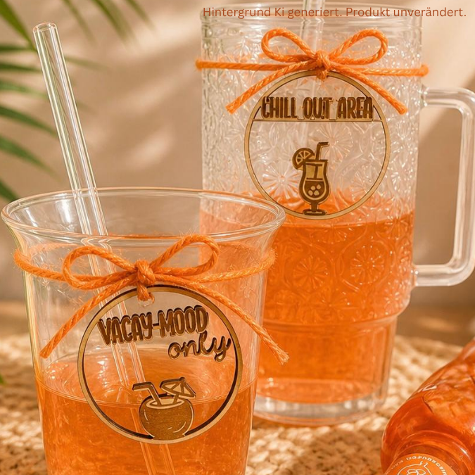 SVG Laserdatei 2 Designs Kranz Kränze Anhänger Drinks Chill out area Vacay mood only Urlaub Sommer Party SVG Datei Aperol Kokosnuss Cocktail – Bild 9