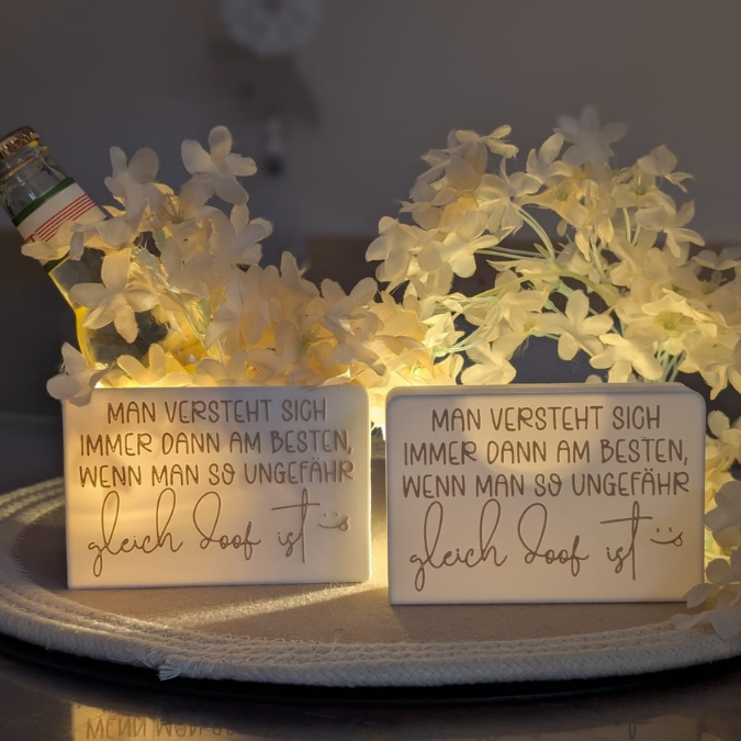 STL 3D Druck Datei Licht Box Freundschaft Geschenkidee Flaschenhalter oder Lichtbox zum füllen mit Deckel zum kleben 3D-Druck Datei – Bild 14
