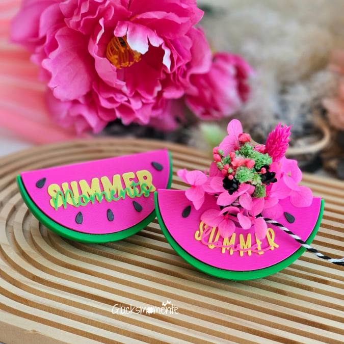 STL 3D Druck Datei Sommer Melone Wassermelone zum kleben Tischdeko Kerzenständer Teelichthalter Sommerparty Melonen – Bild 9