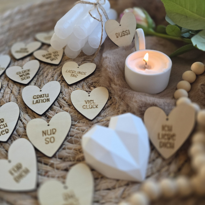 SVG Laserdatei Geschenkanhänger 15 Designs Herz Herzen verschiedene Anlässe Geschenkidee SVG Datei – Bild 25