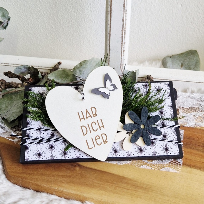 SVG Laserdatei Geschenkanhänger 15 Designs Herz Herzen verschiedene Anlässe Geschenkidee SVG Datei – Bild 19
