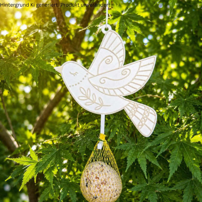 STL 3D Druck Datei Meisenknödel Halter Vogelfutter Halter 4 Designs zum hängen Garten – Bild 7