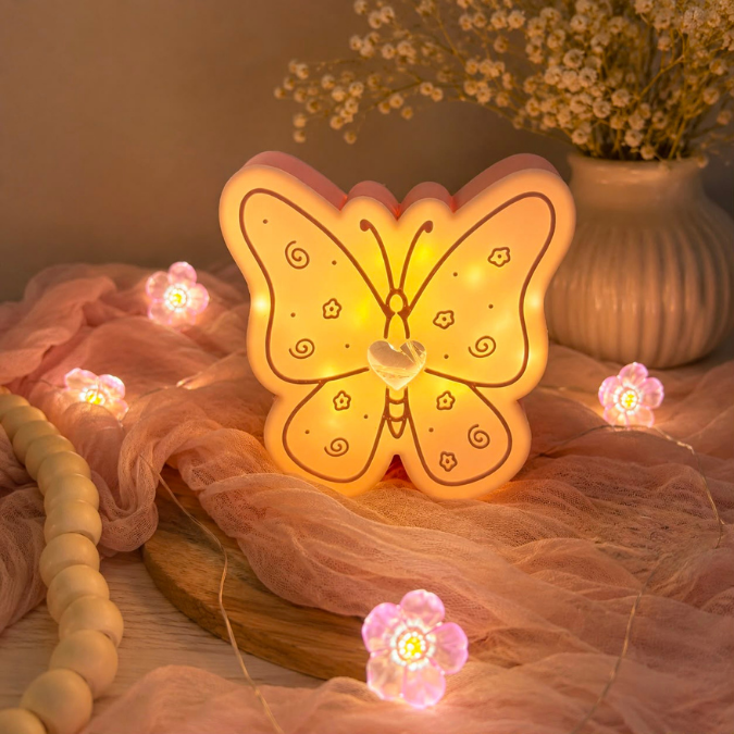 STL 3D Druck Datei Licht Schmetterling Leuchtdatei Geschenkidee Lichtbox mit Deckel zum kleben 3D-Druck Datei Nachtlicht – Bild 4
