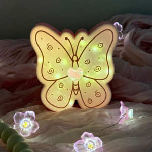 STL 3D Druck Datei Licht Schmetterling Leuchtdatei Geschenkidee Lichtbox mit Deckel zum kleben 3D-Druck Datei Nachtlicht