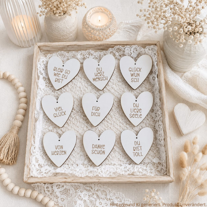 SVG Laserdatei Geschenkanhänger 15 Designs Herz Herzen verschiedene Anlässe Geschenkidee SVG Datei – Bild 22