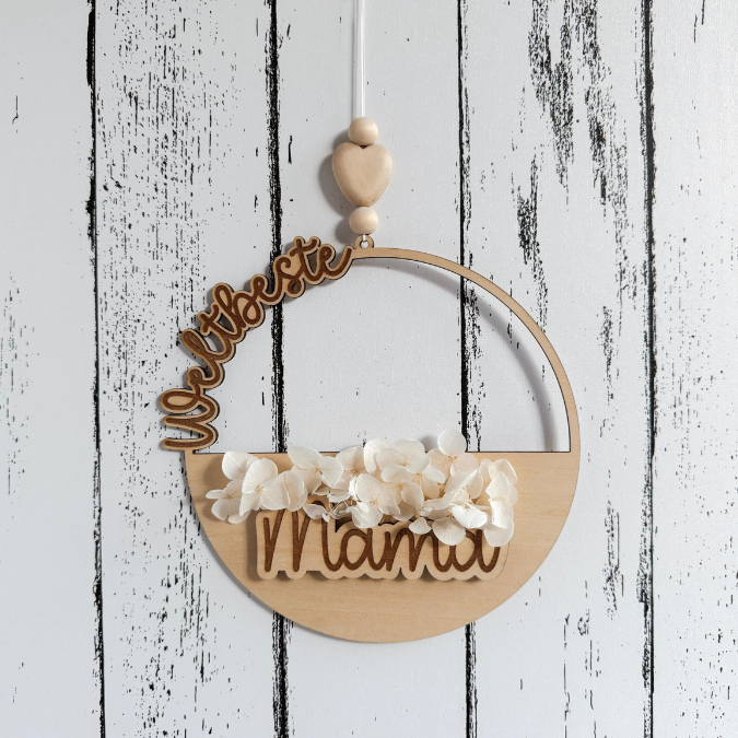 7 Designs Weltbeste... Kranz zum füllen mit Blumen oder Geld freundin Schwester Patentante Muttertag Freundschaft Mama OmaSVG Laserdatei – Bild 7