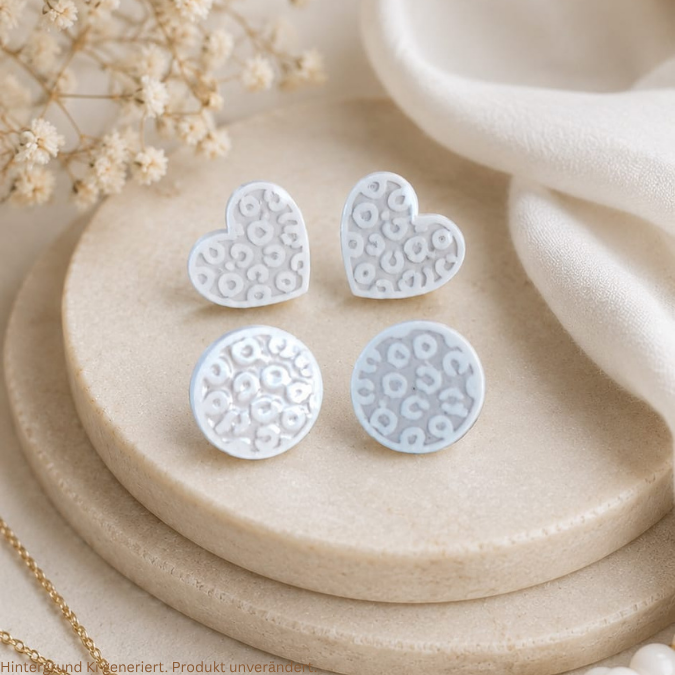STL 3D Druck Datei 12 designs Ohrstecker Motive Streudeko Sommer gute Laune Geschenkidee Leo 3D-Druck Datei Schmuck – Bild 6