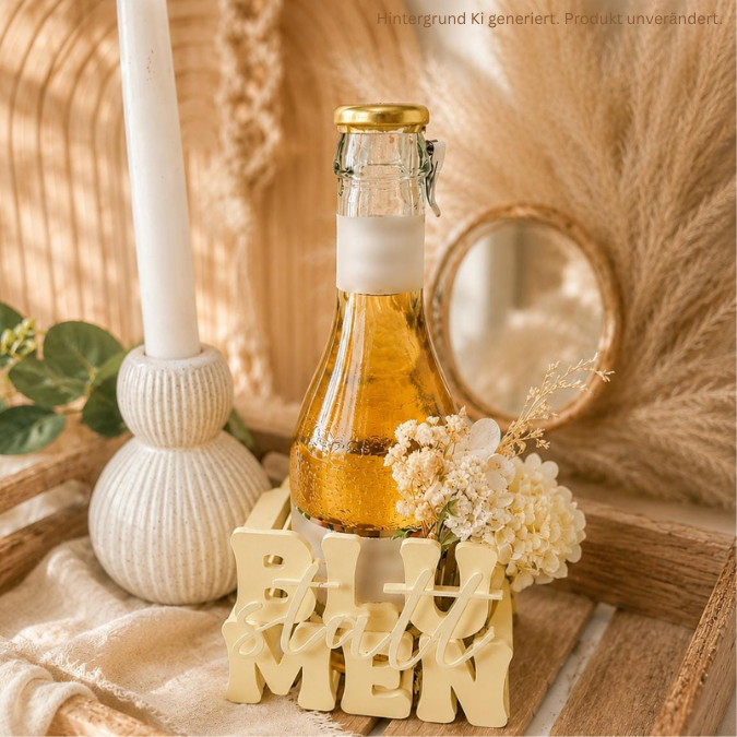 STL 3D Druck Datei 2er Set Halter für kleine Flaschen o Geschenke Statt Blumen Mitbringsel Sommer Cocktail 3D-Datei mit Deckel zum kleben – Bild 4