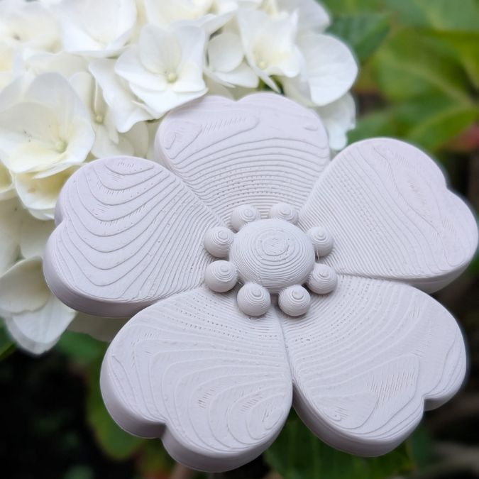3MF 3D Druck Datei für Bambu 5er Set Skandi Blumen zum stecken Sommerblumen Blumenstrauß Blüten 3D-Datei 3D-Druck Vorlage Boho – Bild 17