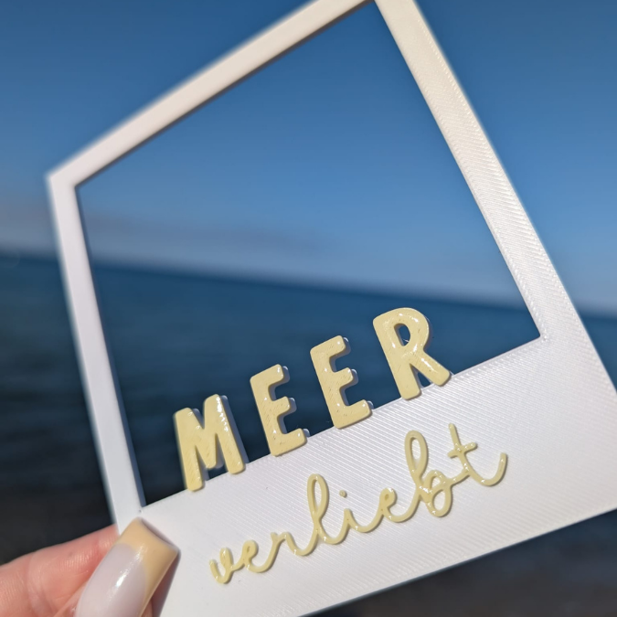 STL 3D Druck Datei 15 Stück Vintagerahmen Bilderrahmen Sommer inkl. Blanko zum personalisieren Fotoaccesoire Retro Fotos Urlaub 3D-Datei – Bild 13
