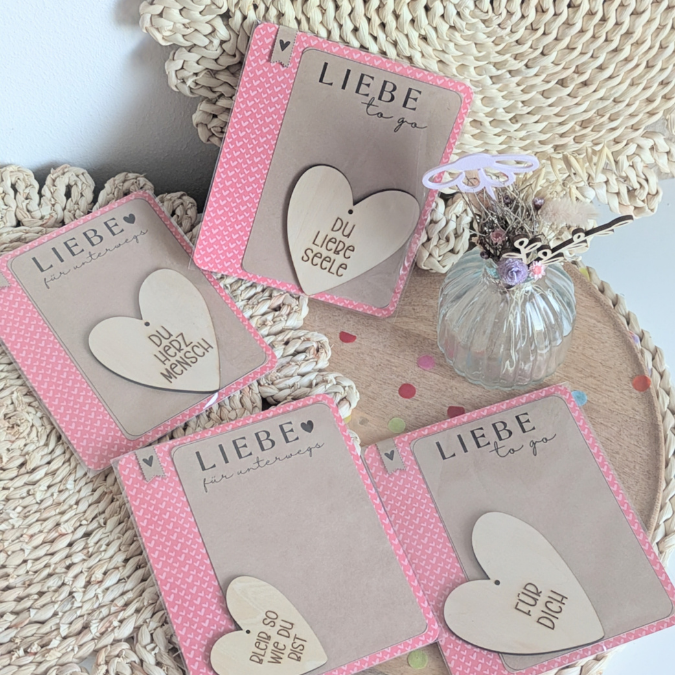 SVG Laserdatei Geschenkanhänger 15 Designs Herz Herzen verschiedene Anlässe Geschenkidee SVG Datei – Bild 26