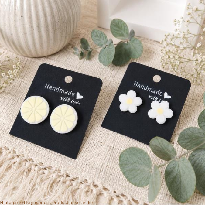 STL 3D Druck Datei 12 designs Ohrstecker Motive Streudeko Sommer gute Laune Geschenkidee Leo 3D-Druck Datei Schmuck – Bild 7