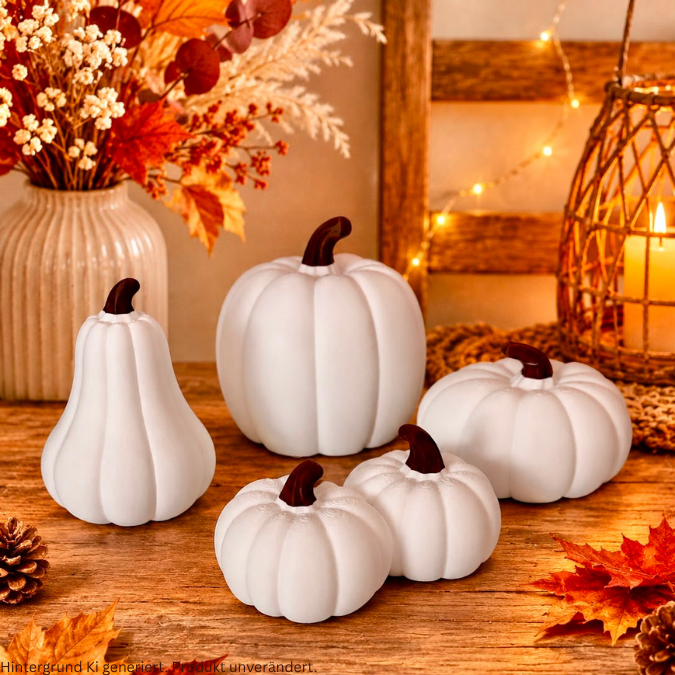 STL 3D Druck Datei 7er Set Herbst Kürbisse versch. Formen skalierbar Herbstliebe Herbstmoment 3D-Datei 3D-Druck Vorlage Kürbisliebe – Bild 10