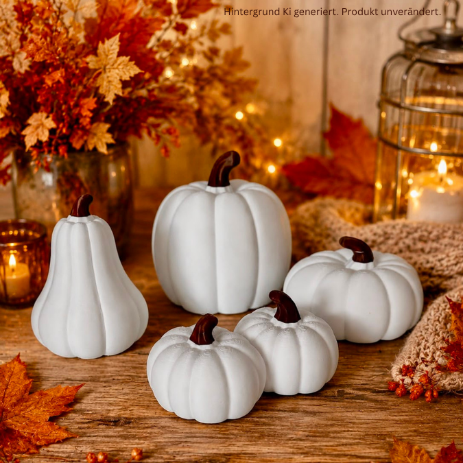 STL 3D Druck Datei 7er Set Herbst Kürbisse versch. Formen skalierbar Herbstliebe Herbstmoment 3D-Datei 3D-Druck Vorlage Kürbisliebe – Bild 13