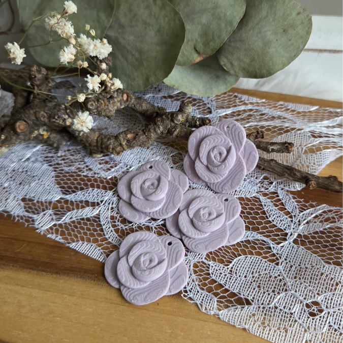 STL 3D Druck Datei 6 Designs Skandi Blumen Anhänger Geschenkanhänger Dekoanhänger Sommerblumen Blüten 3D-Datei 3D-Druck Vorlage Boho – Bild 5
