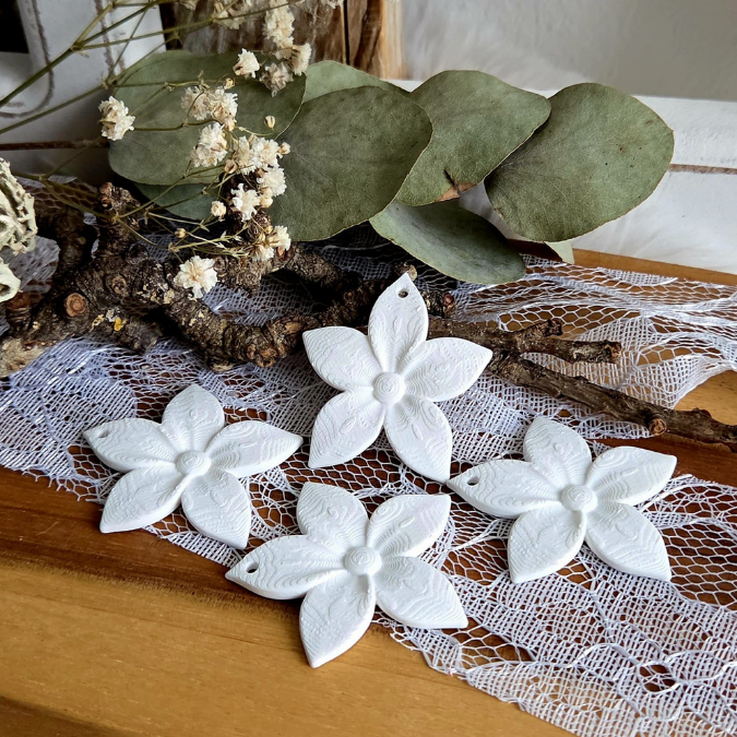STL 3D Druck Datei 6 Designs Skandi Blumen Anhänger Geschenkanhänger Dekoanhänger Sommerblumen Blüten 3D-Datei 3D-Druck Vorlage Boho – Bild 12