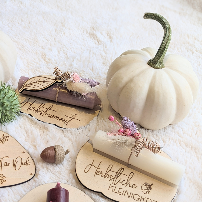 SVG Laser Herbst Datei 10 Designs Halter für Kerzen, Gutscheine oder Geldgeschenke Mitbringsel Laserdatei SVG Datei kerzen Hygge skandi – Bild 20