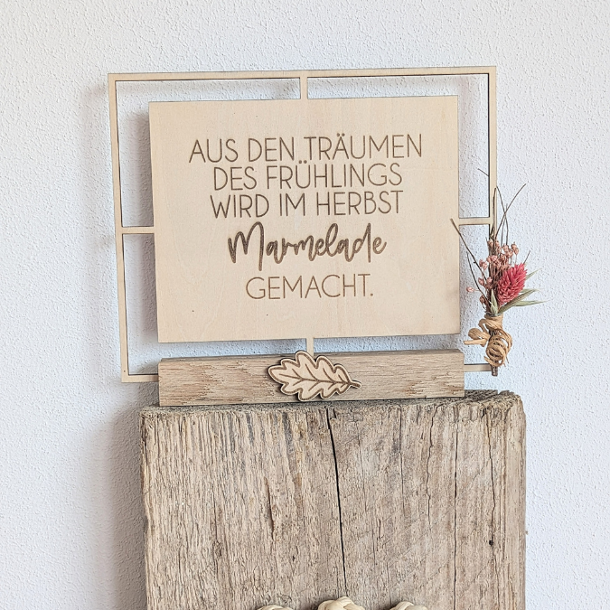 SVG Laser Herbst Datei 4 designs Klötzchenrahmen inkl Dekoblätter zum aufkleben Laserdatei SVG Datei Easysticks Hygge skandi – Bild 12