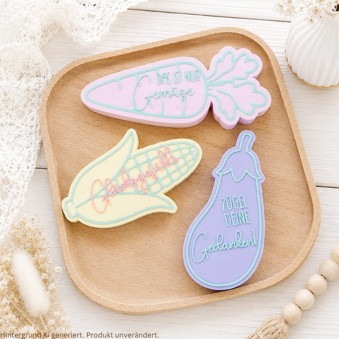 STL 3D Druck Datei 6 Designs Flaschenöffner zum personalisieren lustiges Gemüse Humor sarkasmus Mitbringsel zum einschrauben 3D-Druck Datei – Bild 5