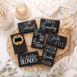 STL 3D Druck Datei 6 Designs Bier Männer Mann Grillen Flaschenöffner  zum einschrauben 3D-Druck Datei