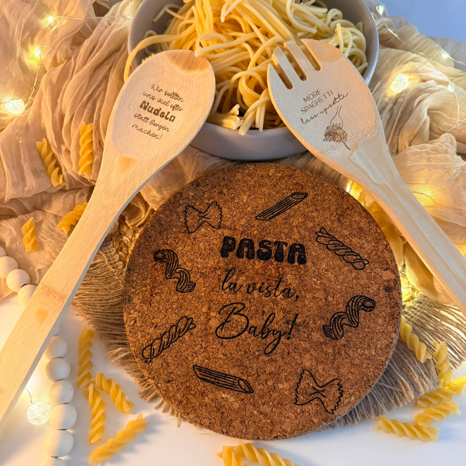 SVG Laser Datei Gravur Pasta Spaghetti Food Essen Laserdatei Plotterdatei – Bild 2