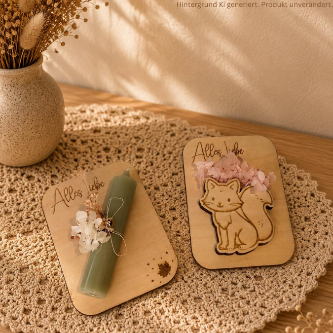 SVG Laser Herbst Datei Karten fürBlumen, Gutscheine oder Geldgeschenke Fuchs Gummistiefel Mitbringsel Laserdatei SVG Datei Hygge Skandi – Bild 4
