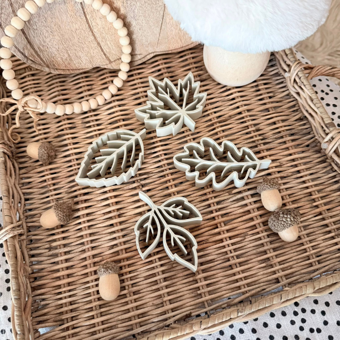 STL 3D Druck Datei Herbst Blätter Laub zum stellen, hängen und durchfädeln Sonnenfänger Herbstglück Ahornblatt elegante Herbstdeko – Bild 13