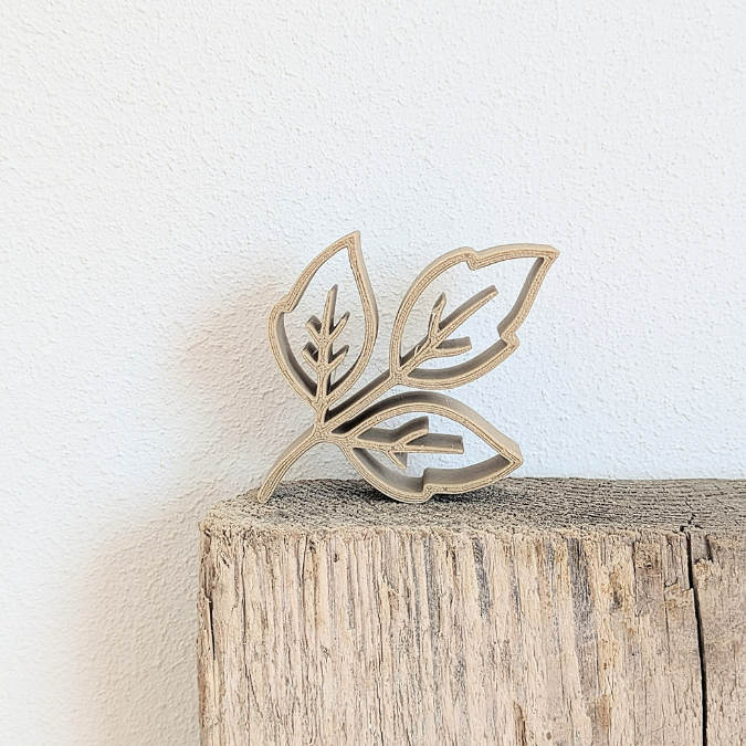 STL 3D Druck Datei Herbst Blätter Laub zum stellen, hängen und durchfädeln Sonnenfänger Herbstglück Ahornblatt elegante Herbstdeko – Bild 16