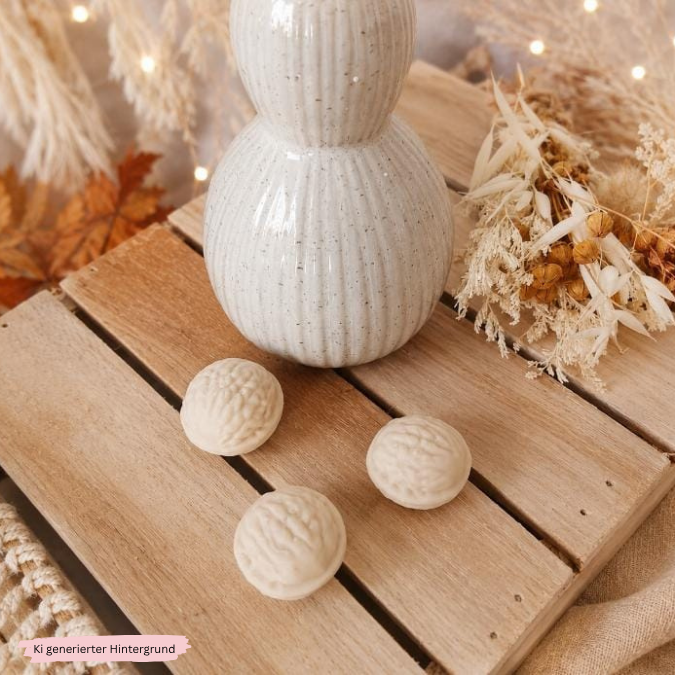 STL 3D Druck Datei Walnuss Walnüsse zum zusammenkleben Winter Herbst skalierbar Herbstliebe Herbstmoment 3D-Datei 3D-Druck Vorlage – Bild 8