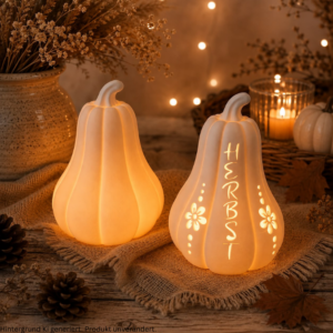 3mf 3D Druck Datei 2er Set Herbst Licht Kürbis Kürbisse Lichtdatei Lichtkürbis Herbstliebe Herbstmoment 3D-Datei Vorlage Kürbisliebe