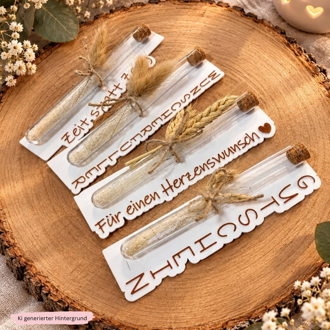 STL 3D Druck Datei 8er Set Geschenkbrett Halter für Geld, Gutscheine und Kleinigkeiten Wunscherfüller 3D-Datei 3D-Druck Vorlage – Bild 9