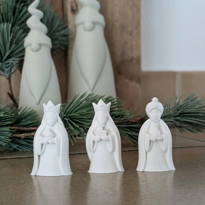 2 STL 3D Druck Datei Krippenfiguren mit verschiedenen Kulissen Krippenszene Krippe Maria und Josef Jesus 3D-Datei 3D-Druck Heilige Nacht – Bild 20
